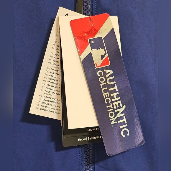 Los Angeles Dodgers MLB Royal Dugout Performance Full-Zip Jacket Men - Picture 9 of 9